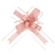 10pcs 11" Large Pull Bow Gift Wrapping Big Organza Bows Ribbon Dusty Pink