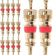 Motorcycle Bike Valves Stem Core Kit 50pcs Replacement Leakproof for Long-lasting Use