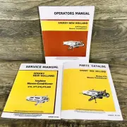 New Holland 479 Mower Conditioner Service Manual Parts Catalog Operators Repair