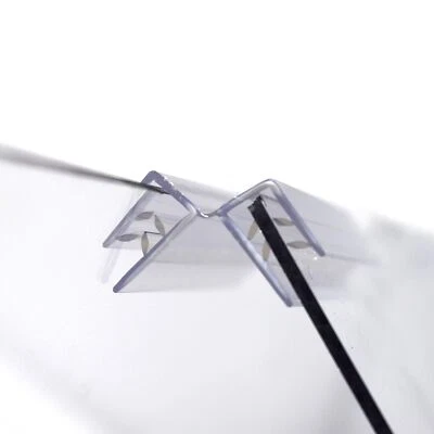 Plastic Hinged Plexiglass Connectors for Acrylic Sheets, Sneeze Guards 3/16" ...