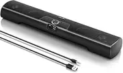 JSEIAJB Computer Speaker Soundbar Wall Mountable Wired PC Speakers Sound Bar Powered Sound Bar with Volume