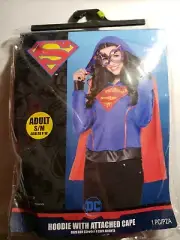 DC Comics Superman Womans Hoodie Sweatshirt Size S/M New with Tags SuperMan
