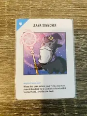 Llamas Unleashed - Llama Summoner NEW Convention Exclusive Promo Card