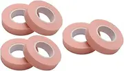 Minkissy Adhesive Eyelash Isolation Tape 6 Rolls Non-woven Lash Grafting Tape Self-adhesive Lash Extension Supplies