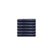 Bambury Ultra soft Elvire Face Washer Navy 33x33cm Cotton Woven Home Decor