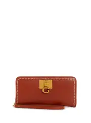 GUESS Women's Brown Stephi Large Wallet One Size