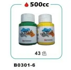 AP.專家級壓克力顏料500ml*一般色