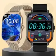 Bluetooth-compatible Calling Smart Watch Message Reminder Sports Heart Rate Slee