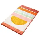 Floor Rug Damp-proof Decorative Soft Texture Floor Mat Easy to Clean