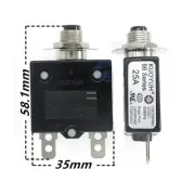 98 series 5A-40A Manual Reset Thermal Overload protector switch Circuit Breaker