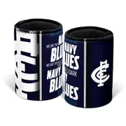AFL - Carlton Blues - Can Cooler/ Stubby Holder