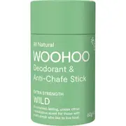 Woohoo Body Deodorant Stick Wild Extra Strength(Anti-Chafe) 60g