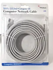 RadioShack Computer Network Cable 50 ft. (15.2m) - CAT5E
