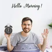 Quartz Analog Twin Bell Alarm Clock Bedside with Nightlight and Loud Alarm 4inch