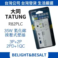 在飛比找蝦皮購物優惠-📣台灣品牌【大同TATUNG】20W 35W氮化鎵 分接器 