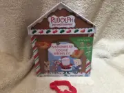 Santa's Gingerbread Workshop Pre-baked Cookie Kit-TIN ONLY!!