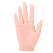 Nail Art Practice Hand High Simulation Flexible Silicone Nail Practice Train CHW