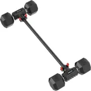 Dumbbell Converter by – Turn Dumbbells into Barbell Set – Adjustable Weights ...