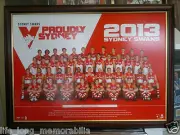 Sydney Swans AFL 2013 Official poster Framed