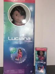 American Girl Luciana Doll Girl of Year Astronaut 2018 NIB 18" & Mini RETIRED