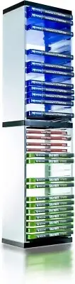 ADZ Universal Game Storage Tower – Stores 36 Game or Blu-Ray Disks – Game Holder