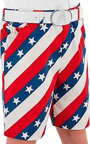 [Royal & Awesome] Kids Bright Funky and Funny Golf Shorts