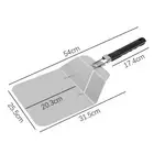 AU Stainless Steel Pizza Peel Shovel Spatula Cake Lifter Paddle Baking Tray Hot