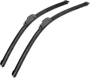 For Dacia For Renault Sandero Mk2 2012-2015 Car Accessories Front Windscreen Wiper Blade Brushes U Type J Hooks 22"+20" Wiper Blades