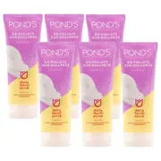 6x Ponds Bright Beauty Daily Foam Scrub Micro-Exfoliant Facial Cleanser 100g