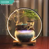 在飛比找蝦皮購物優惠-【COCO百貨】陶瓷禪意 招財流水盆 流水聚寶盆 倒流香 香