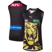 Richmond Tigers AFL 2025 Puma Training Guernsey Sizes S-6XL!