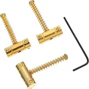 FUNOMOCYA 1 Set String Durable Electric Guitar String Retainers Metal String Fixators with Mounting Screws and Learners