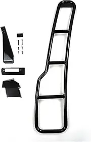 Climbing Tailgate Ladder Telescopic Black Side Ladder Tail Ladder Compatible for Land Rover Defender 2020-2024