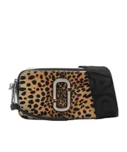 Marc Jacobs The Cheetah Leopard Printed Snapshot Bag One size Black