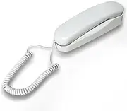 Home Phone with Dial Pad On Base Unit for Easy Wall Mountable Landline Telephone ABS Home Phones Cordless, B
