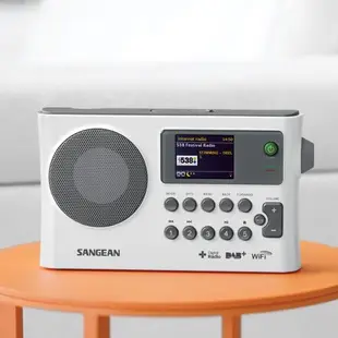 【SANGEAN 山進】WFR-28C WiFi網路收音機 數位廣播 USB撥放 音樂串流 FM電台 (5折)
