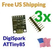 3Pcs Digispark ATtiny85 Micro USB Development Board Arduino Compatible MicroUSB