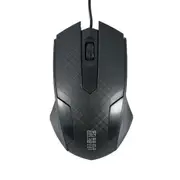 2 Pcs USB Wired Mouse Rechargeable Computer Office Mouse