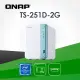 [WD 紅標Plus 4TB*2 QNAP 威聯通 TS-251D-2G 2Bay NAS