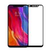 9H Surface Hardness 2.5D Arc Edge Full Screen Tempered Glass Film for Xiaomi Pocophone F1 (Black)