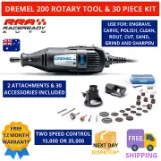 Dremel 200 Series Rotary Tool Kit 125W Stylo Pen 30 Bits Polishing Cutting Sandi
