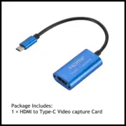 New 1080P HDMI To Micro USB Type-C Video Capture Card Game Record Live Streaming
