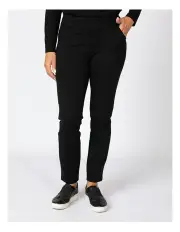 [Fella Hamilton] Super Ponti Pull On Pocket Pant in Black
