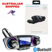 Handsfree Car FM Transmitter Wireless Bluetooth Car Kit MP3 Adapter USB Charger
