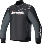Alpinestars Monza Sport, textile jacket , color: Black/Grey , size: 3XL