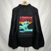 The Weeknd XO Starboy Legend Hurry up Tomorrow Tour Merch Coach Jacket XXL
