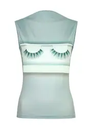 Acne Studios Printed Stretch-jersey Tank - Light Grey - L (UK14 / L) L (UK14 / L)