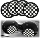 Car Cup Holder Coaster, Anti Slip Plug-in Water Bottle Holder mat, dust-Proof