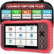 [LAUNCH] CRP129E Plus OBD2 Scanner, Full System Scan for Cars, Lifetime Free Update, 8+ Reset Oil/TPMS/EPB/SAS/BMS/Throttle Reset, Injector Coding, FCA AutoAuth,Auto VIN, Battery Test for 85+Brand