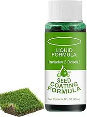 Husoiuy Green Grass Lawn Spray 59 ml Instant Grass Spray Liquid Seed Grass Lawn Green Spray for Lawn and Lawn Colours, Green Grass Nutrient Solution, Pet Friendly